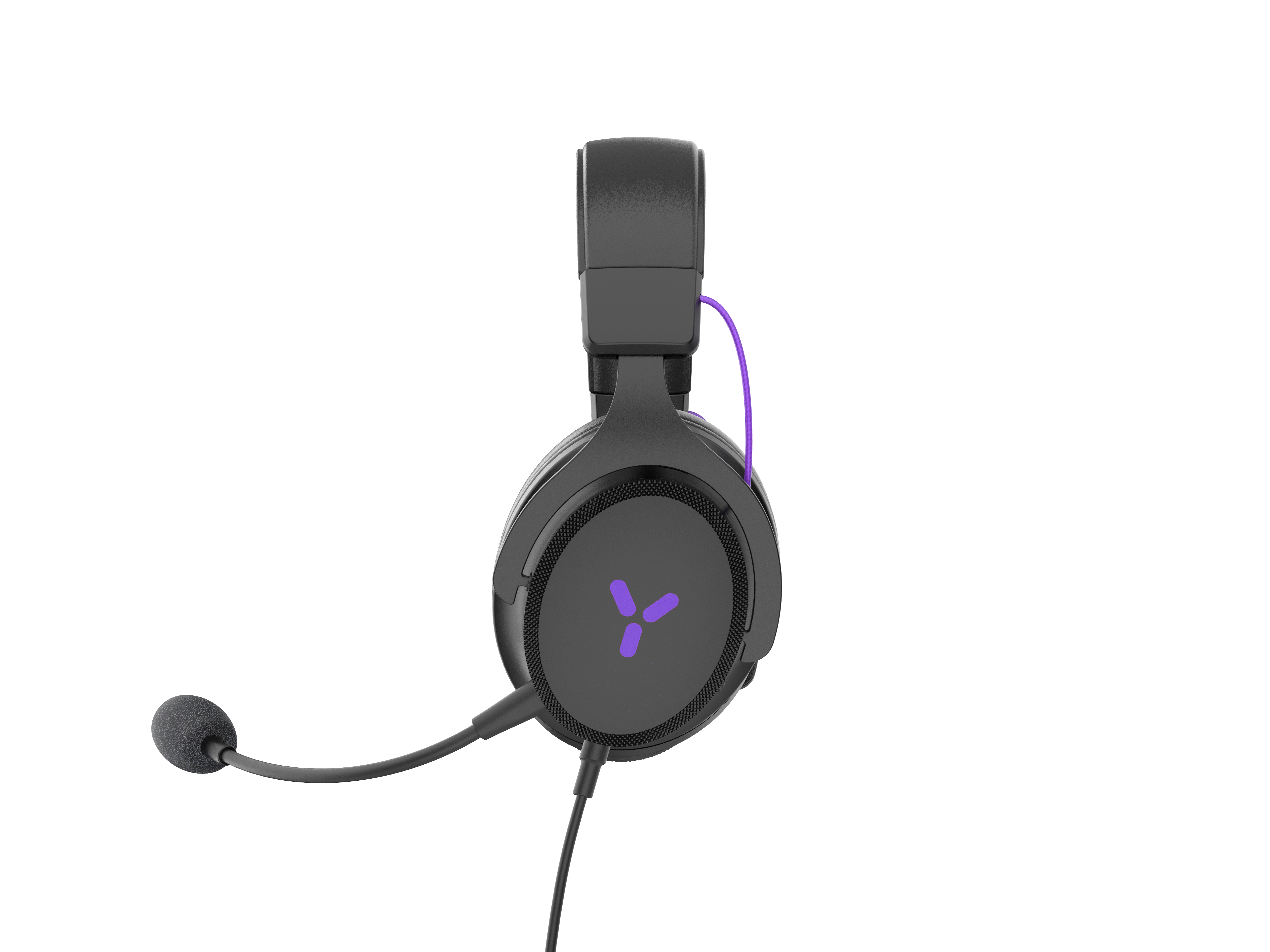 Headset IGH-2000, Over-ear Gaming ISY Schwarz
