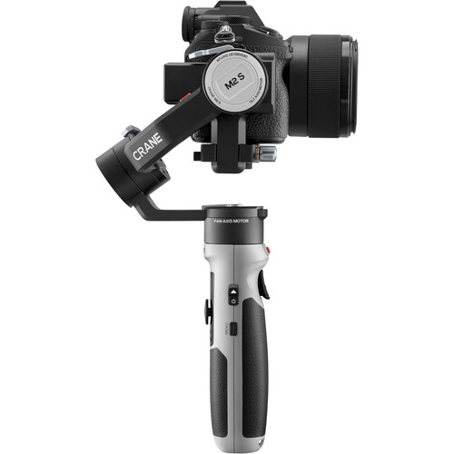 ZHIYUN Crane M2 S Kamera ve Telefon Gimbalı Siyah Beyaz