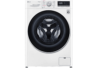 LG F4V5RGP0W 10.5kg Yıkama 7kg Kurutma 1400 Devir Buharlı Kurutmalı Çamaşır Makinesi Beyaz