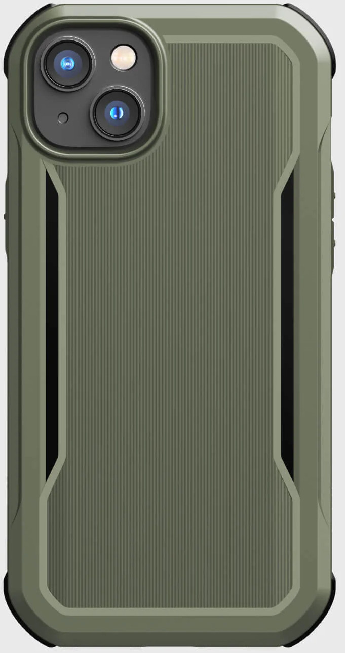 RAPTIC Cover Fort Built pour MagSafe iPhone 14 Plus Vert (493628)