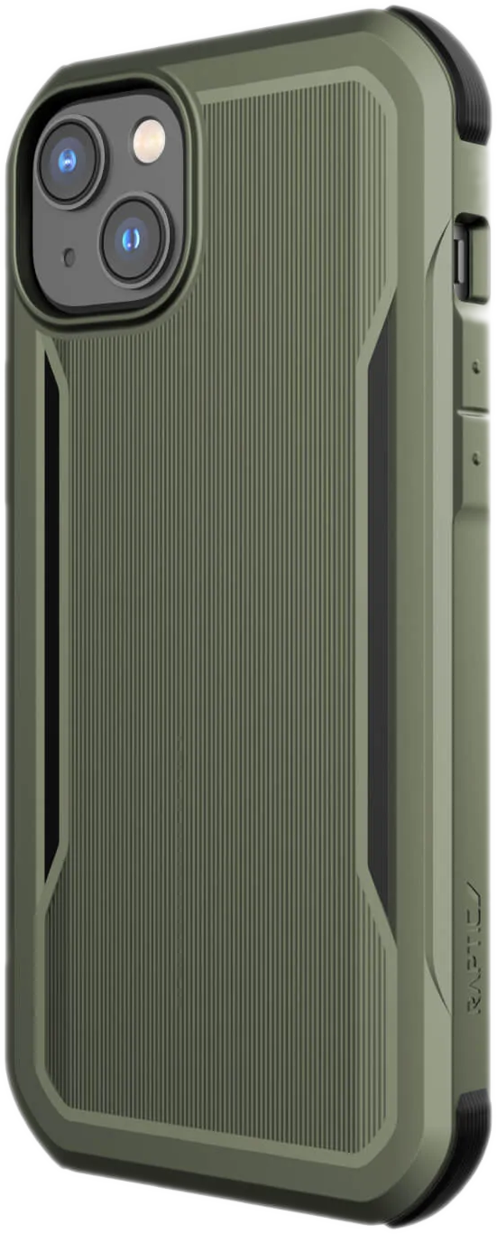 RAPTIC Cover Fort Built pour MagSafe iPhone 14 Plus Vert (493628)