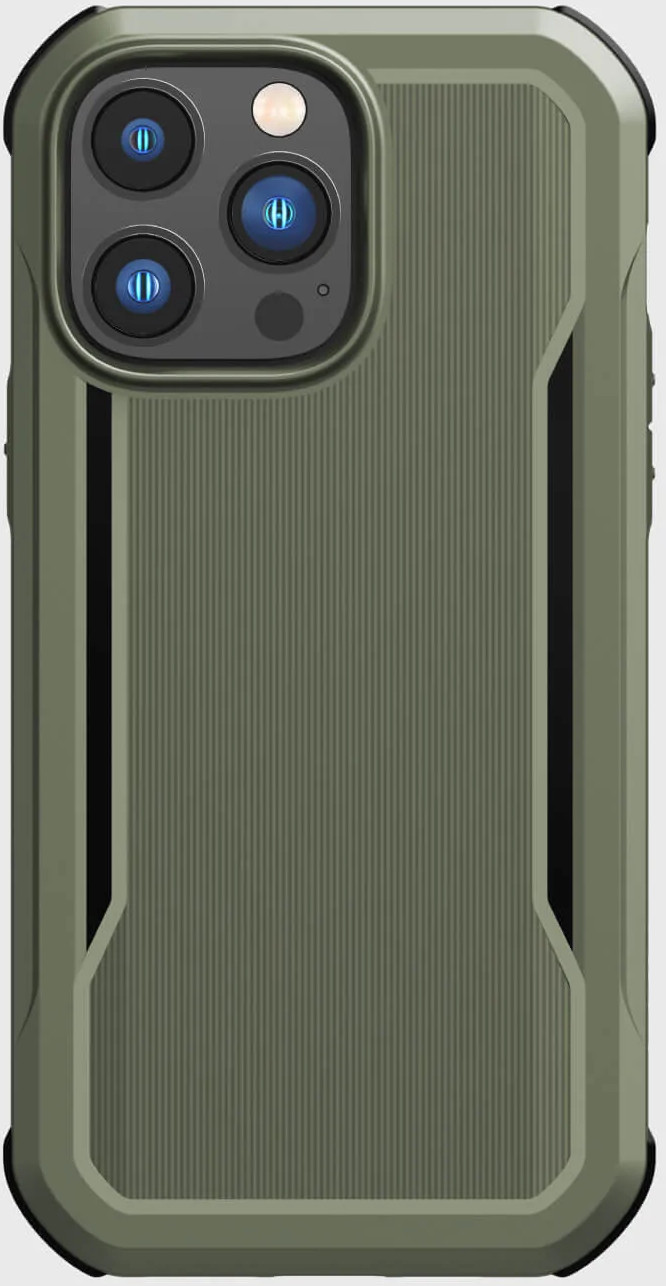 RAPTIC Cover Fort Built voor MagSafe iPhone 14 Pro Max Groen (493659)
