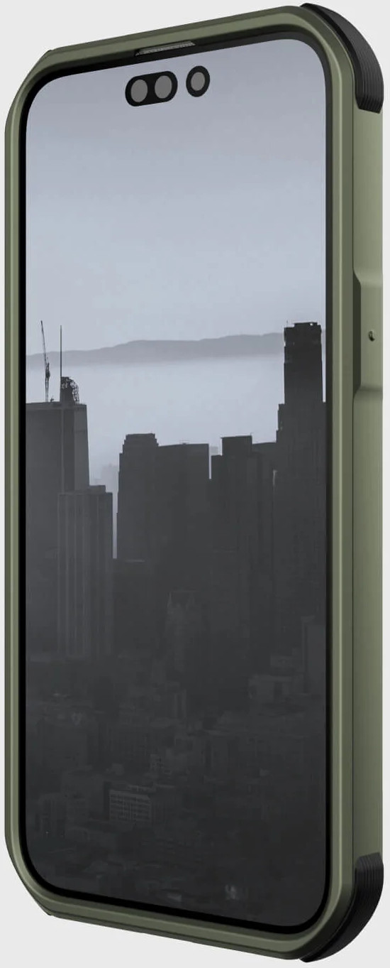 RAPTIC Cover Fort Built voor MagSafe iPhone 14 Pro Max Groen (493659)