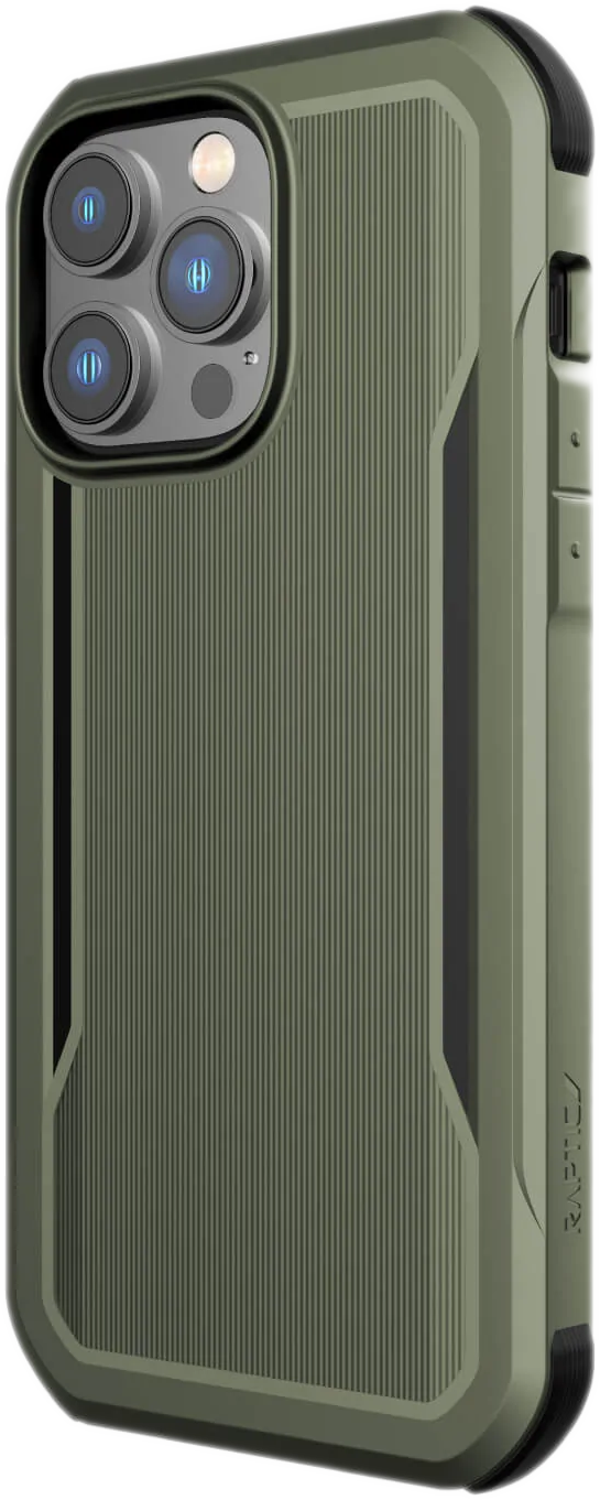 RAPTIC Cover Fort Built voor MagSafe iPhone 14 Pro Max Groen (493659)