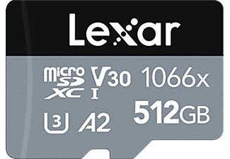 LEXAR High-Performance 512GB 160MB/s Okuma 120MB/s Yazma MicroSD Kart