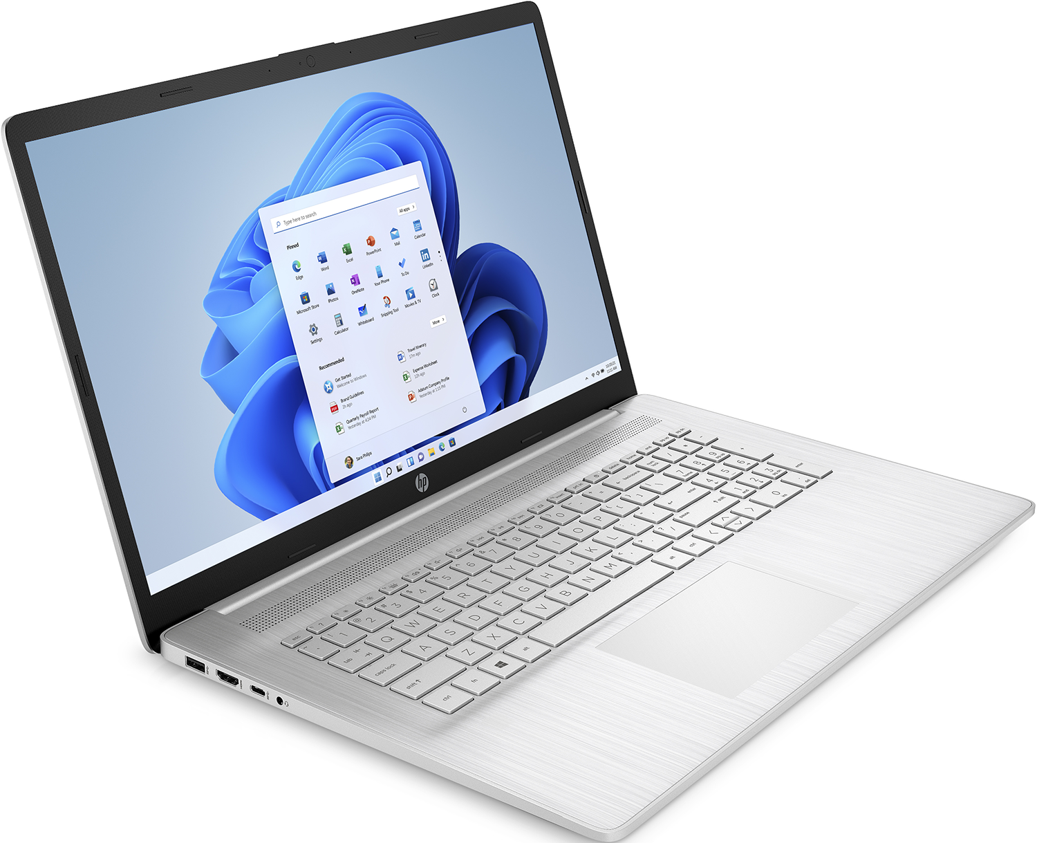 HP 17-CP1375ND - 17.3 inch - AMD Ryzen 7 - 16 GB - 1 TB