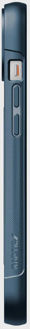RAPTIC Cover Clutch MagSafe iPhone 14 Bleu (493222)