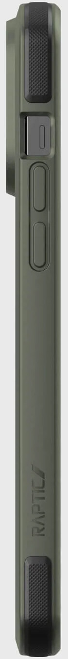 RAPTIC Cover Secure built for MagSafe iPhone 14 Pro Vert (493369)