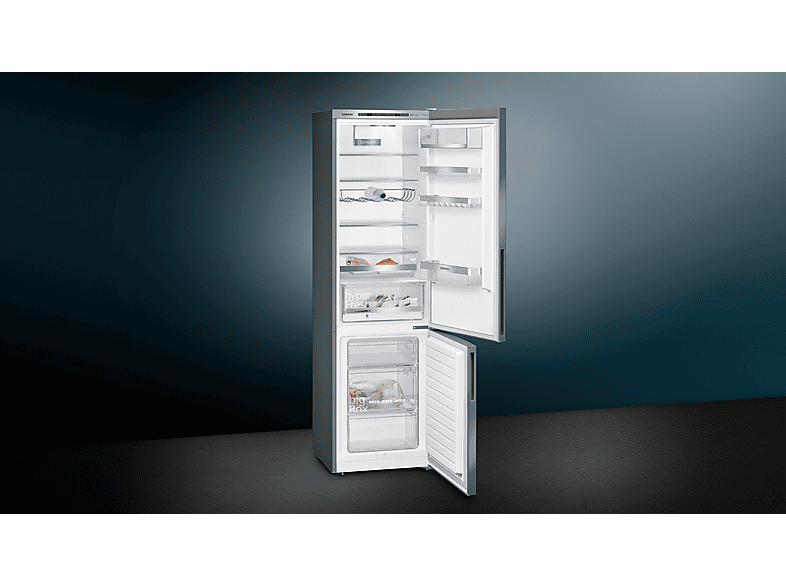SIEMENS KG39E8IBA Kühlgefrierkombination (B, 343 l, 2010 mm hoch, Inox-antifingerprint)