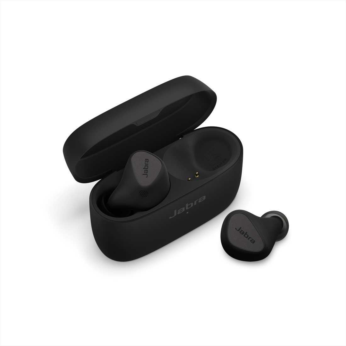 aktiver Titanschwarz Geräuschunterdrückung (ANC), Kopfhörer True JABRA 5t Wireless Bluetooth hybrider In-ear Connect mit
