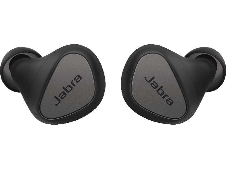 JABRA Connect 5t True Wireless mit hybrider aktiver Geräuschunterdrückung (ANC), In-ear Kopfhörer Bluetooth Titanschwarz