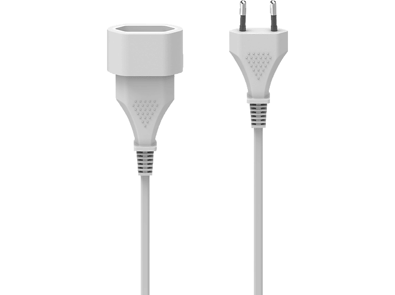 Hama 00223261 Verlängerungskabel 3 m 1 AC-Ausgänge Drinnen Weiß