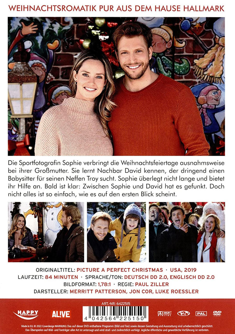 DVD-Cover: Paar lächelt, Text zum Film.