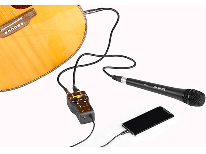 SARAMONIC SmartRig+ Di Preamp Mikrofonlu Ses ve Gitar Adaptörü_3