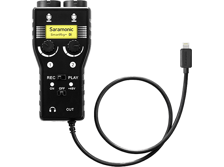 SARAMONIC SmartRig+ Di Preamp Mikrofonlu Ses ve Gitar Adaptörü