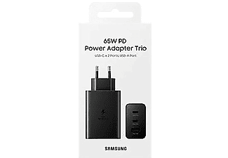 SAMSUNG EP-T6530N Type-C & Type-A Üçlü Hızlı Şarj Aleti Siyah_3