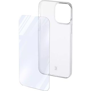 CELLULAR LINE Protection Kit - Schutzhülle + Schutzglass (Passend für Modell: Apple iPhone 14 Plus)