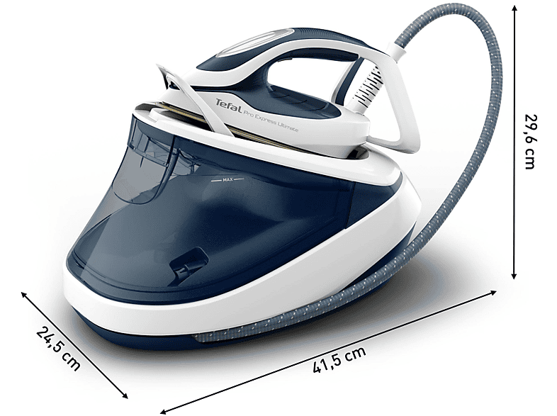 TEFAL GV9712 Pro Express Ultimate II Dampfbügelstation 3000 Watt, 7,7 bar