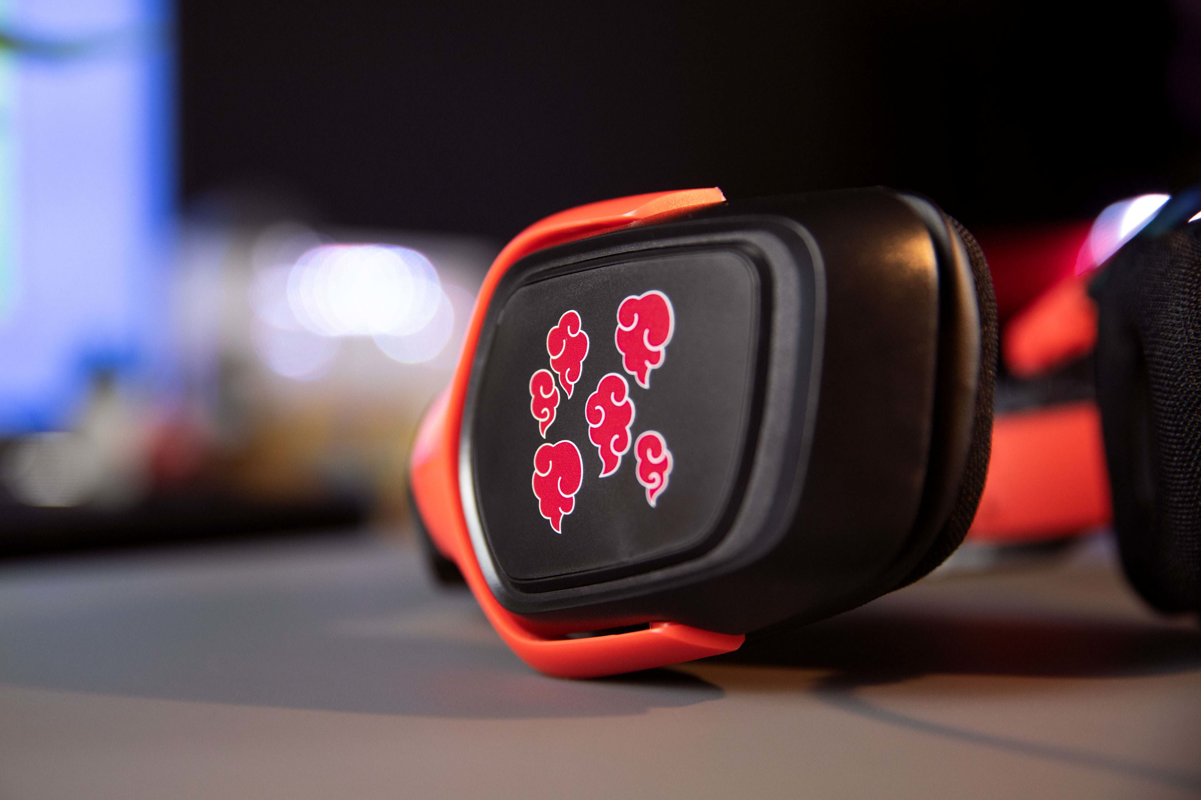 KONIX Naruto Shippuden - Akatsuki - Gaming-Headset (Schwarz/Rot)