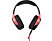 KONIX Naruto Shippuden - Akatsuki - Cuffie da gaming (Nero/Rosso)