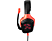 KONIX Naruto Shippuden - Akatsuki - Gaming-Headset (Schwarz/Rot)
