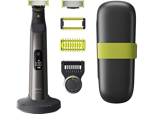 PHILIPS OneBlade Pro 360 Visage + Corps QP6651/61 - Tondeuse à barbe (Chrome)