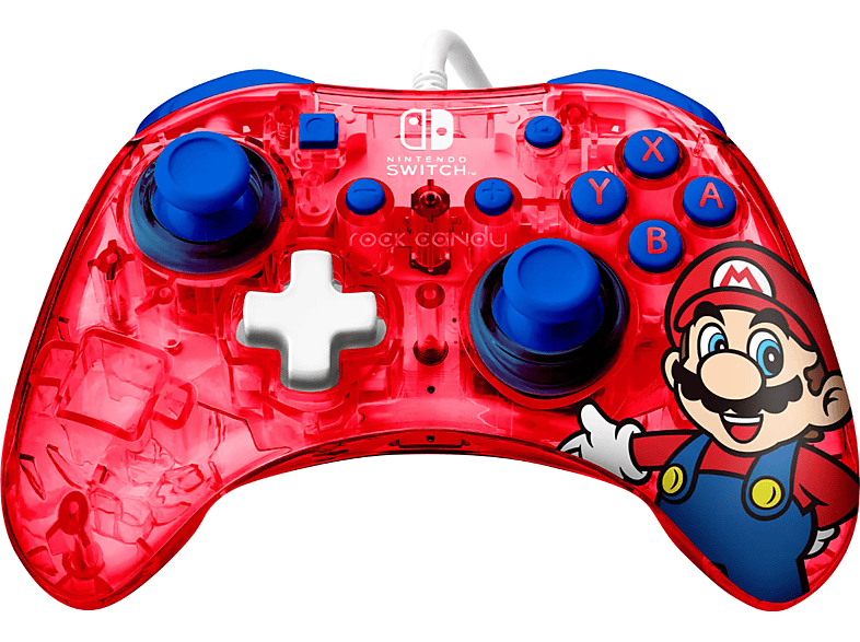 PDP Gaming Rock Candy Wired Controller - Mario Kart - Nintendo Switch