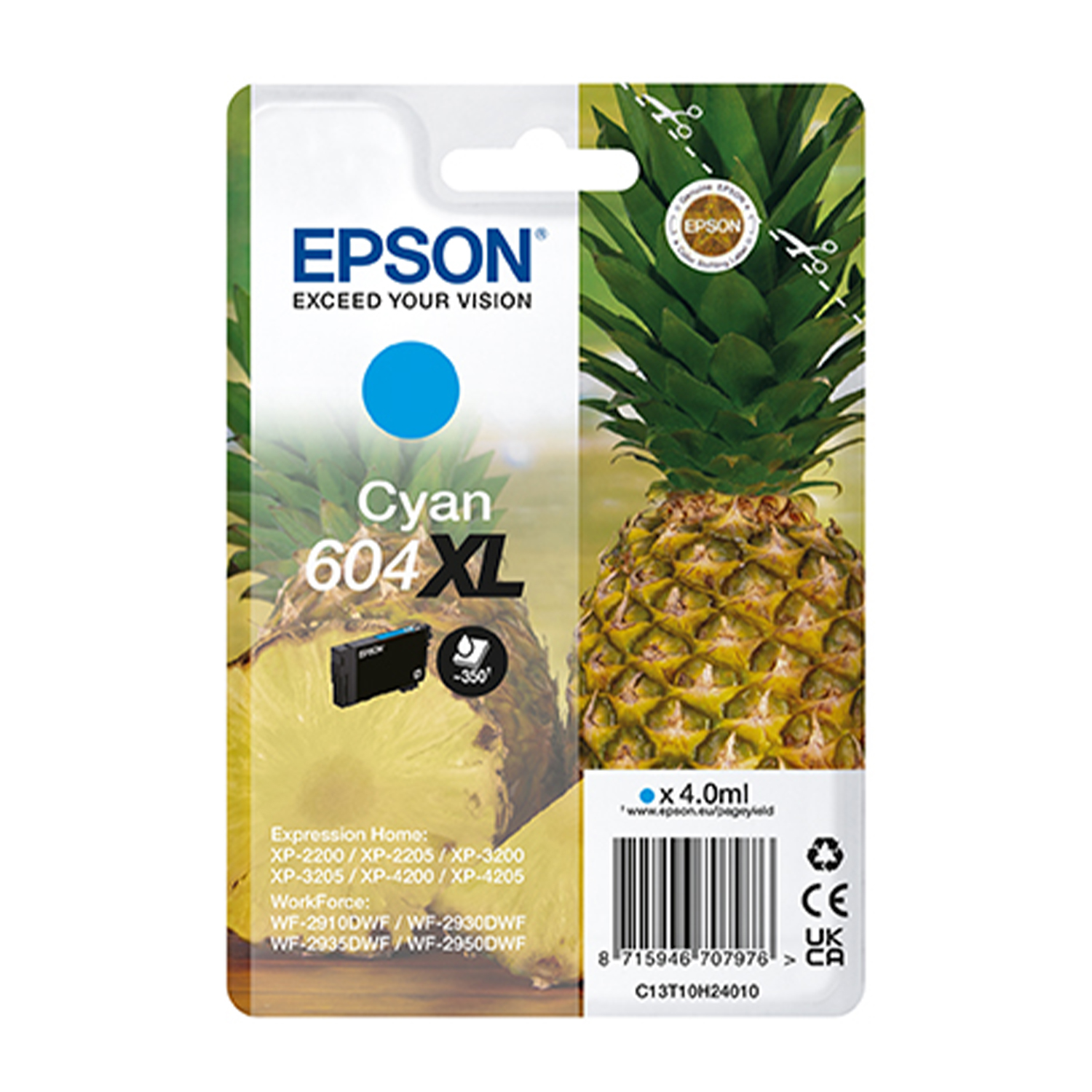 Epson Cartuccia Ananas Ciano XL