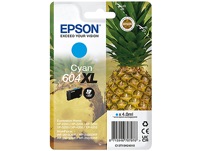 Epson Cartuccia Ananas Ciano XL