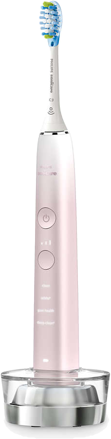 PHILIPS Sonicare DiamondClean 9000 HX9911/84 Szónikus elektromos fogkefe, applikációval, pink-fehér szín