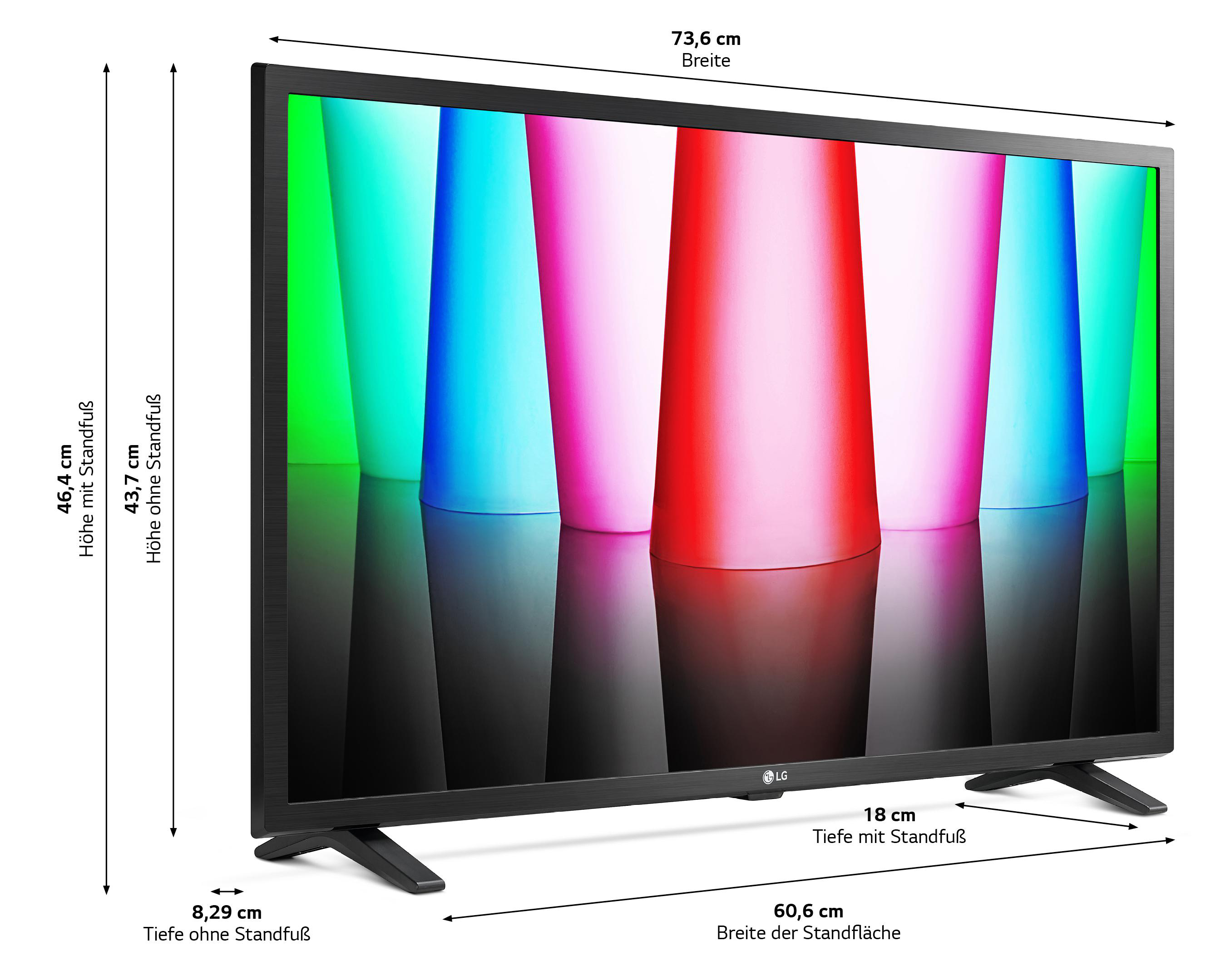 LG 32LQ63006LA FHD TV (Flat, SMART LG cm, mit / 22 webOS 80 TV, ThinQ) Zoll 32 Full-HD