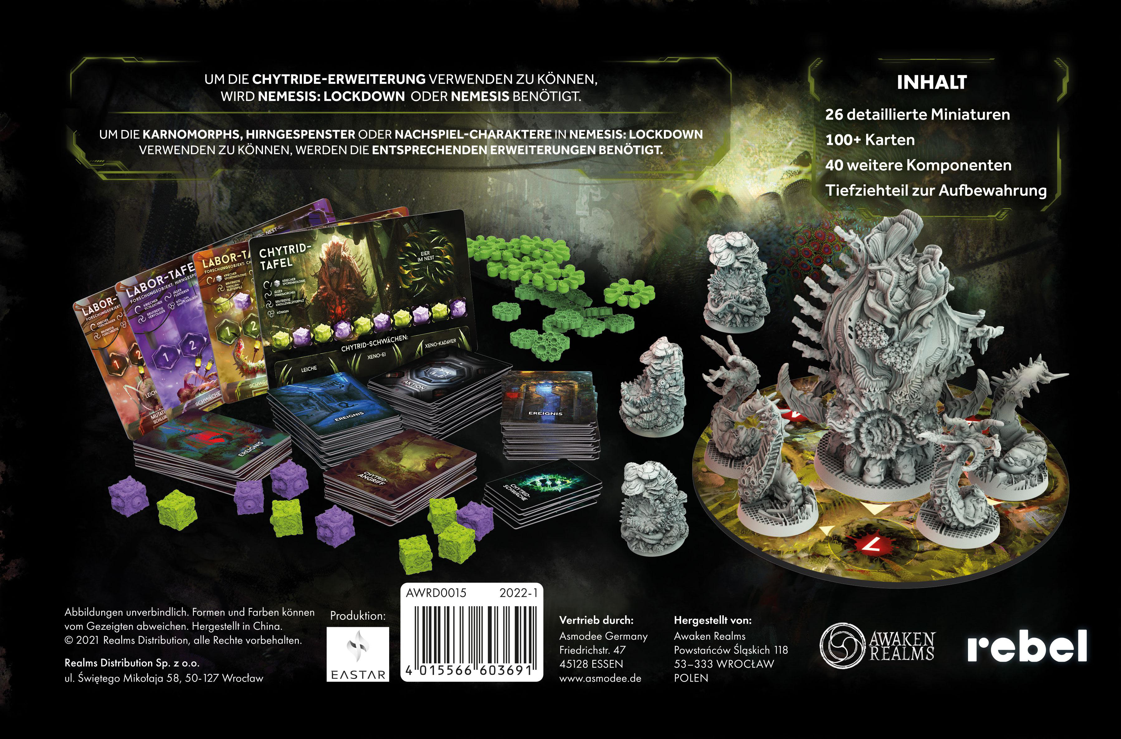 AWAKEN REALMS Nemesis Lockdown - Stretch-Goals Brettspiele Mehrfarbig
