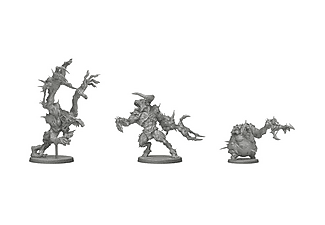 Wolfbomination Zombicide Schwarz Pest Brettspiel Miniatur Modell Wolfsburg