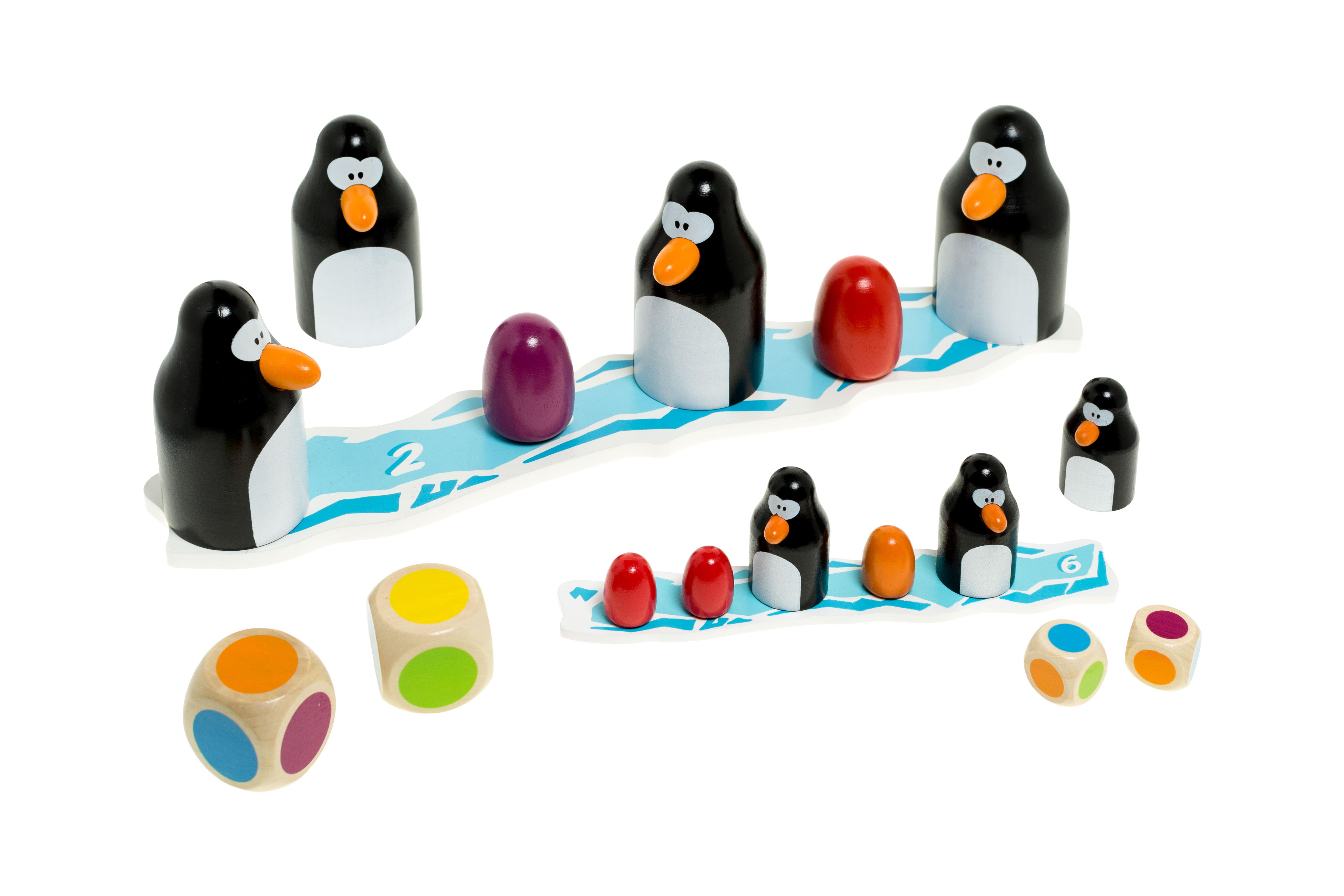 BLUE ORANGE Pengoloo (Holzversion) Kinderspiel Mehrfarbig