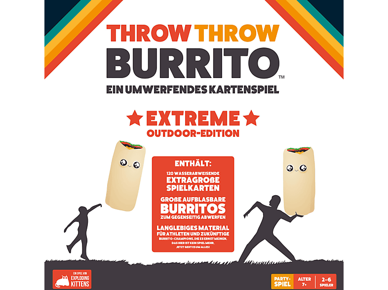 EXPLODING KITTENS Throw Throw Burrito Extreme OutdoorEdition