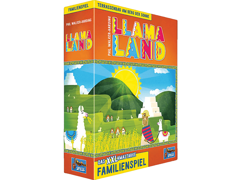 LOOKOUT Llamaland Familienspiel Mehrfarbig