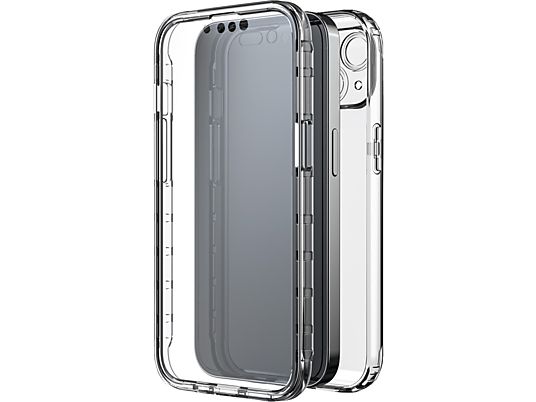 BLACK ROCK 360° Clear - Housse de protection (Convient pour le modèle: Apple iPhone 14)