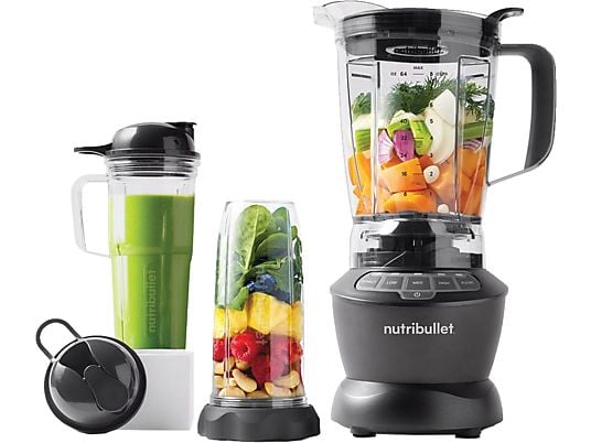 NUTRIBULLET Extraktor Combo 1000W - Standmixer (Schwarz)