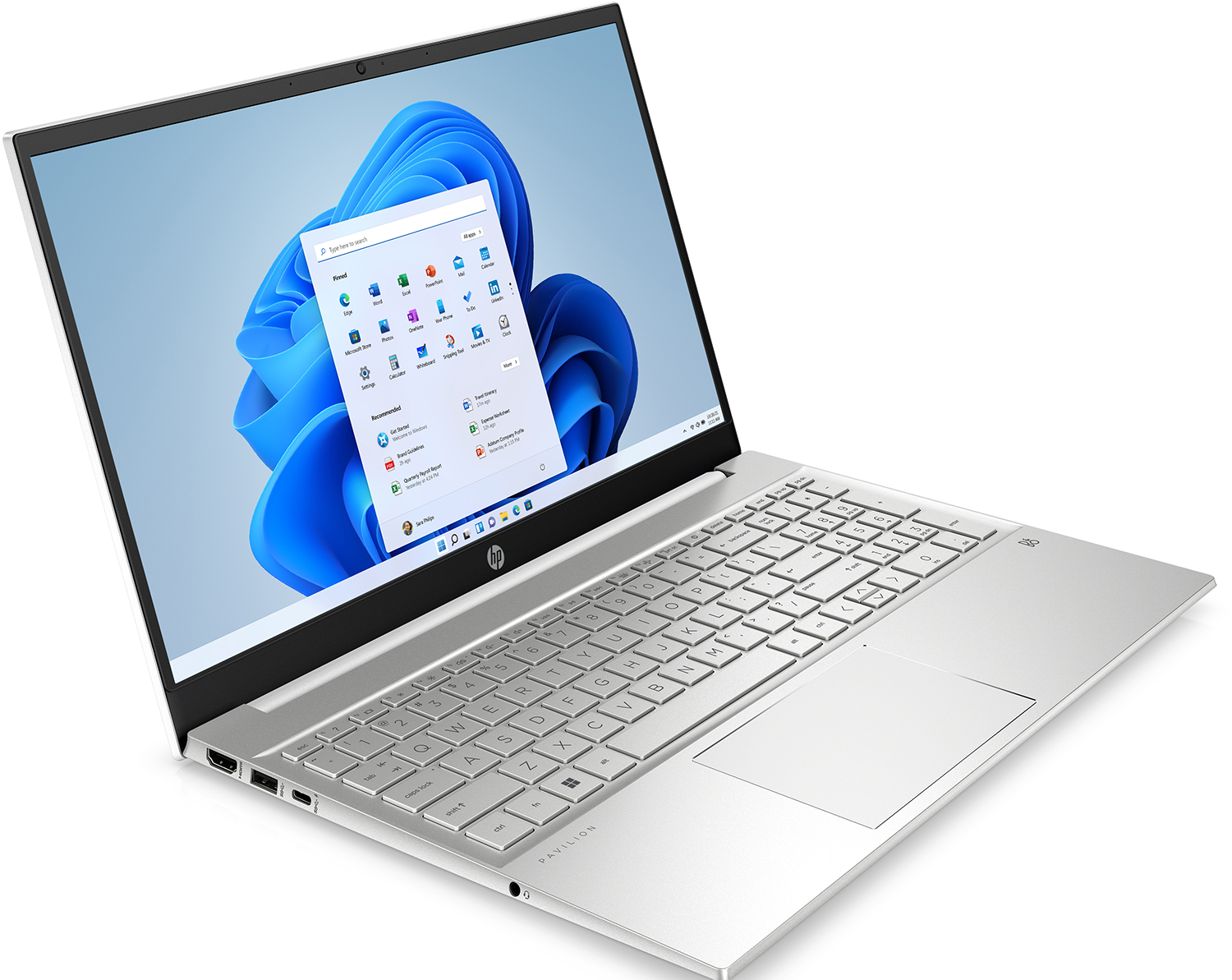 HP PAVILION 15-EH2560ND - 15.6 inch - AMD Ryzen 5 - 16 GB - 1 TB
