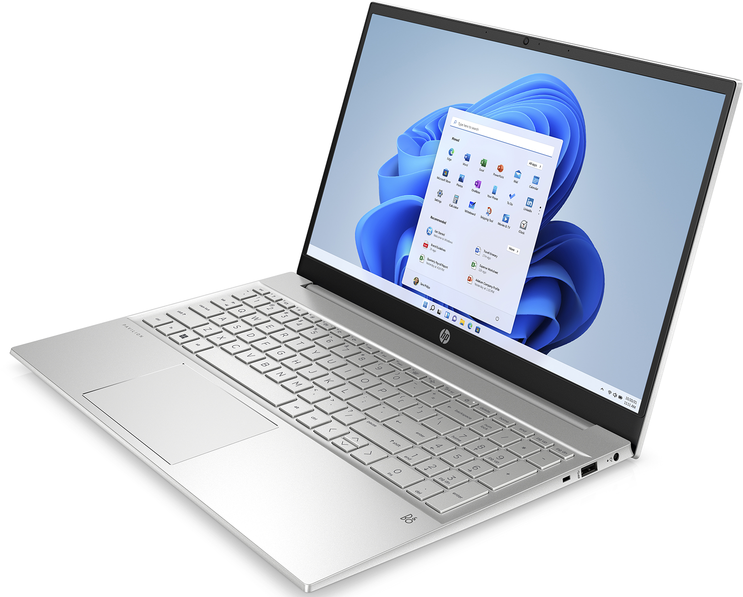 HP PAVILION 15-EH2560ND - 15.6 inch - AMD Ryzen 5 - 16 GB - 1 TB