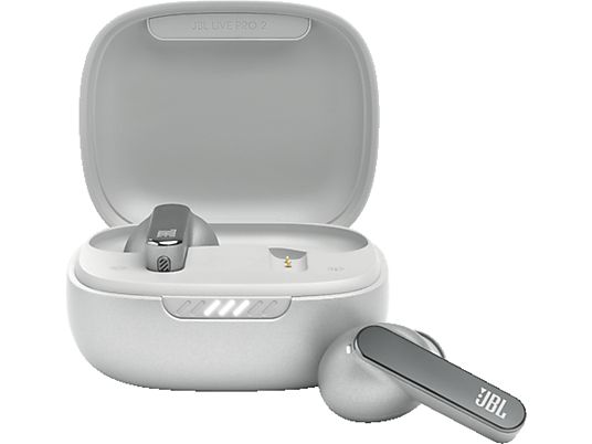 JBL Live Pro 2 TWS - Cuffie senza fili reali (In-ear, Argento)