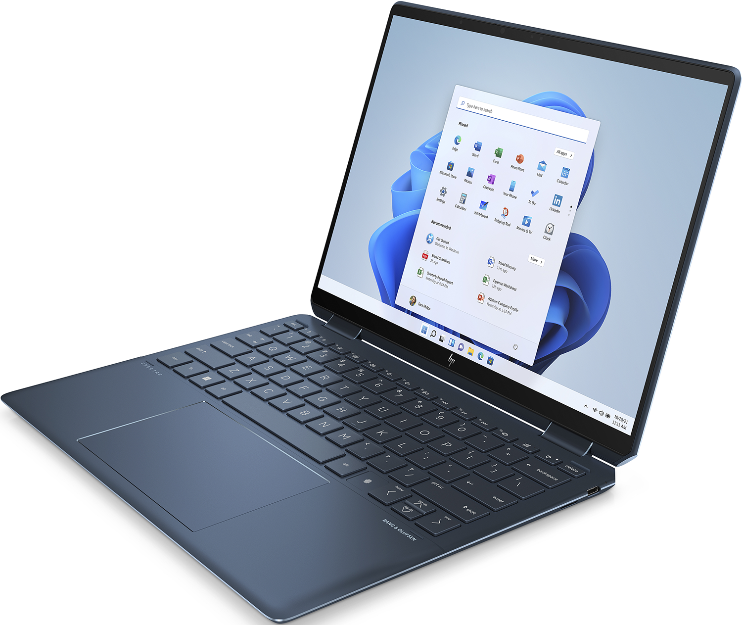 HP SPECTRE X360 14-EF0355ND - 13.5 inch - Intel Core i7 - 16 GB - 512 GB