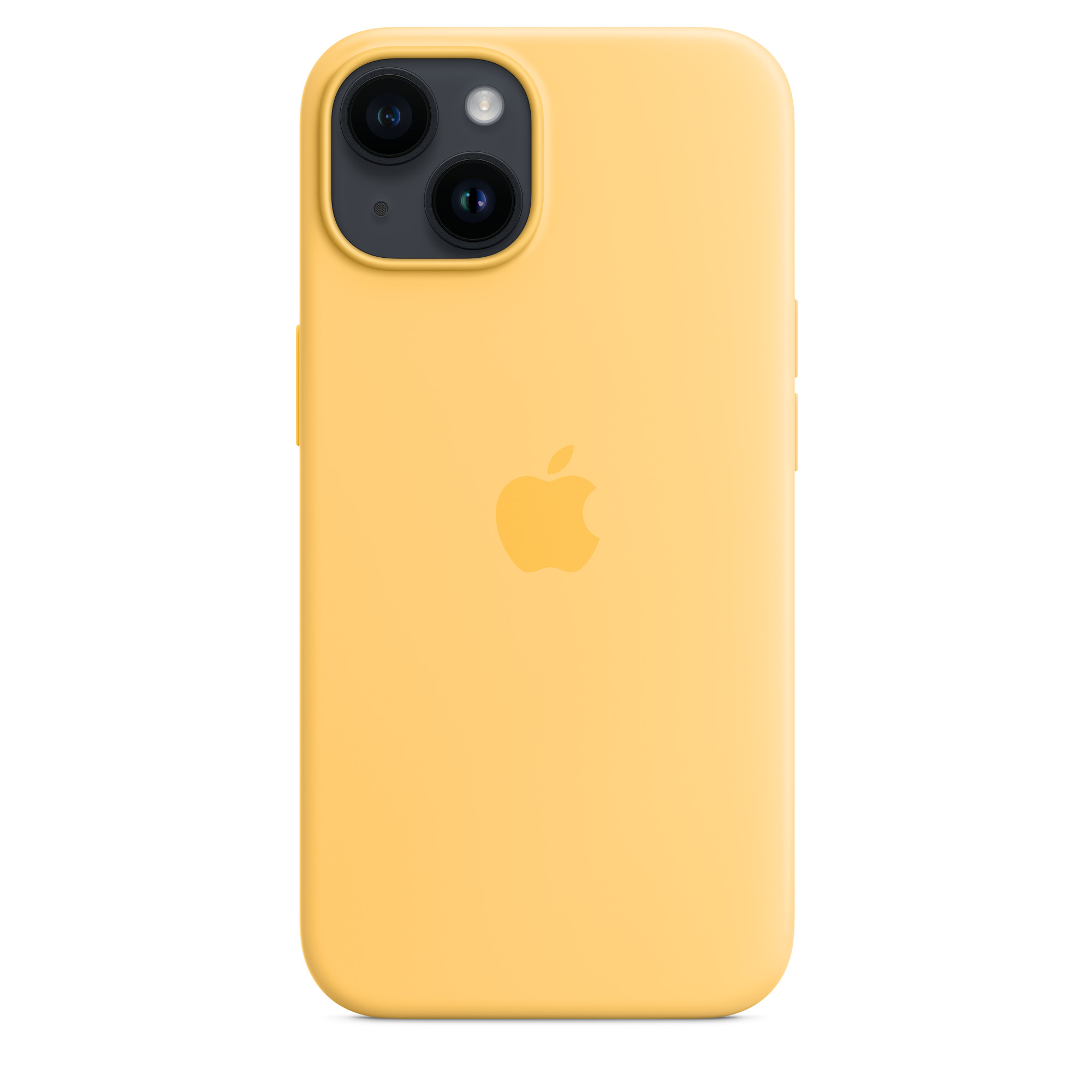 iPhone 14 Pro MagSafe Özellikli Silikon Kılıf Sıcak Sarı MPTM3ZM/A