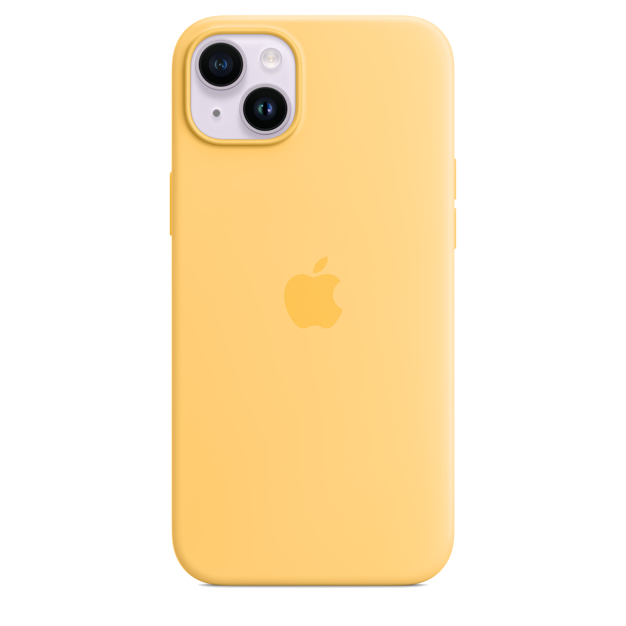 iPhone 14 Plus MagSafe Özellikli Silikon Telefon Kılıfı Sıcak Sarı MPTD3ZM/A