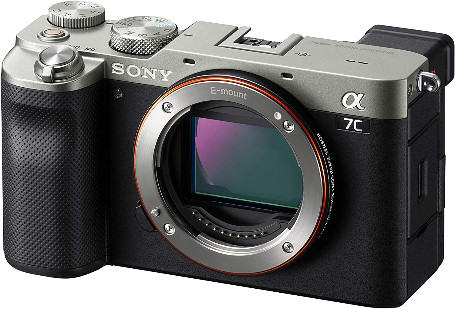SONY Appareil photo hybride Alpha 7C Argenté Boîtier (ILCE7CS.CEC)