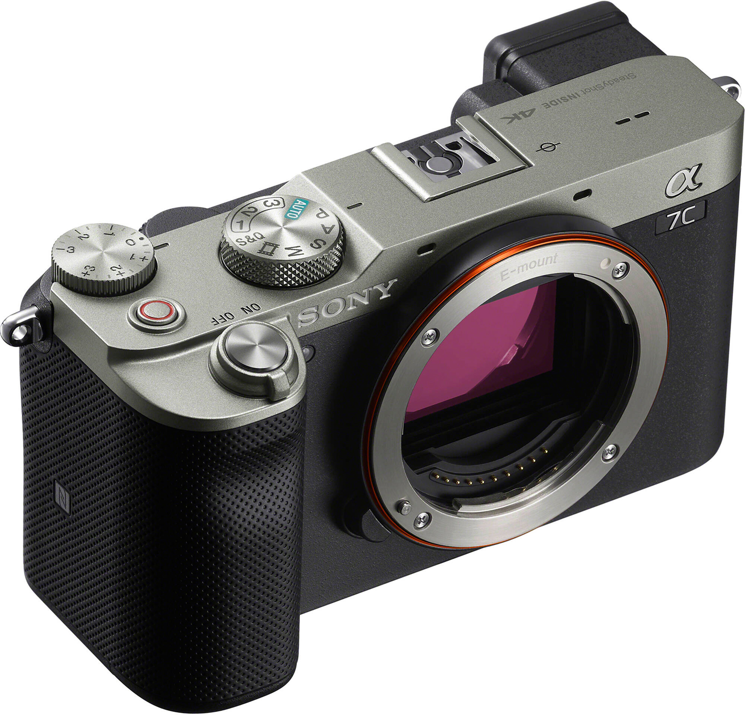 SONY Appareil photo hybride Alpha 7C Argenté Boîtier (ILCE7CS.CEC)
