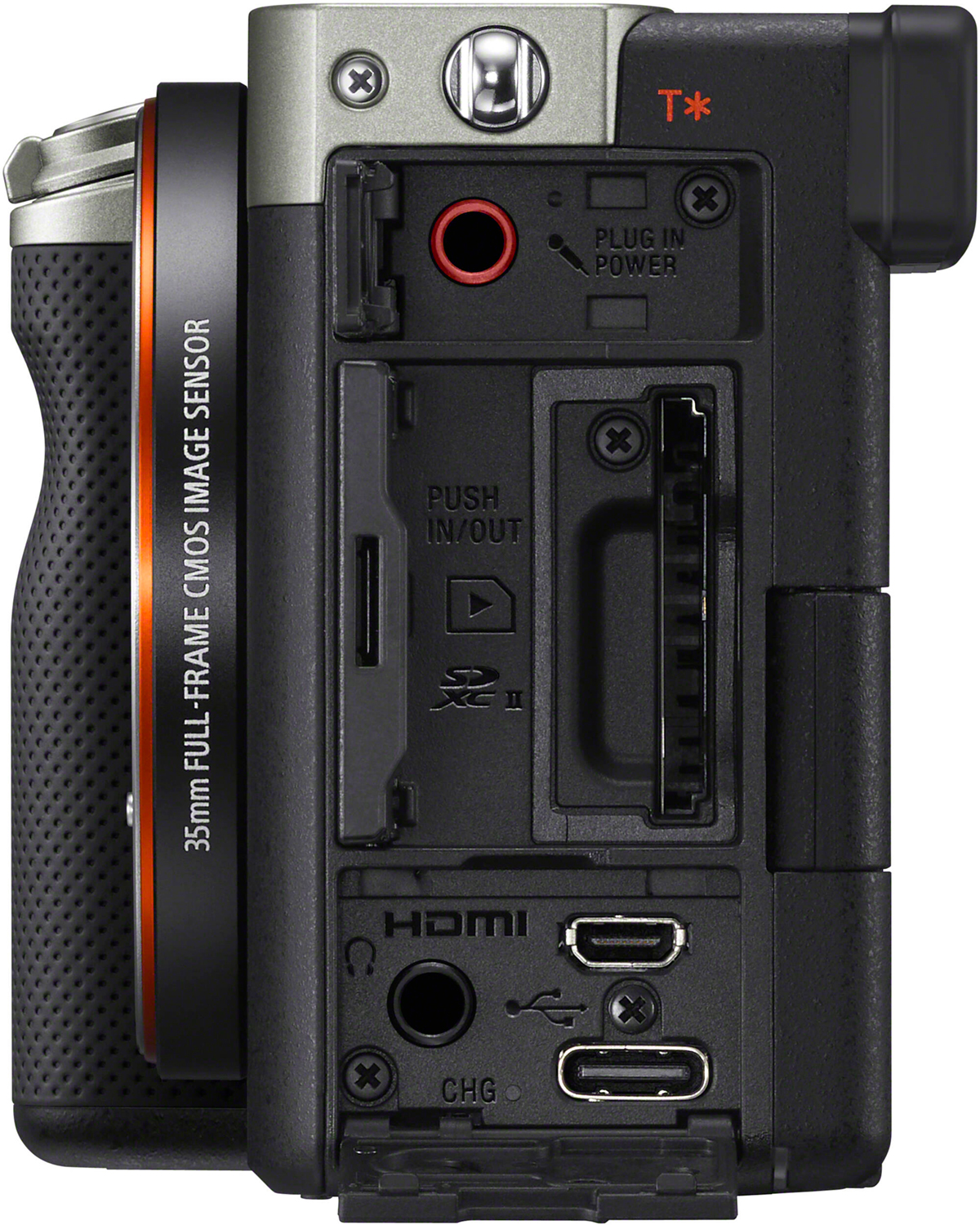 SONY Appareil photo hybride Alpha 7C Argenté Boîtier (ILCE7CS.CEC)