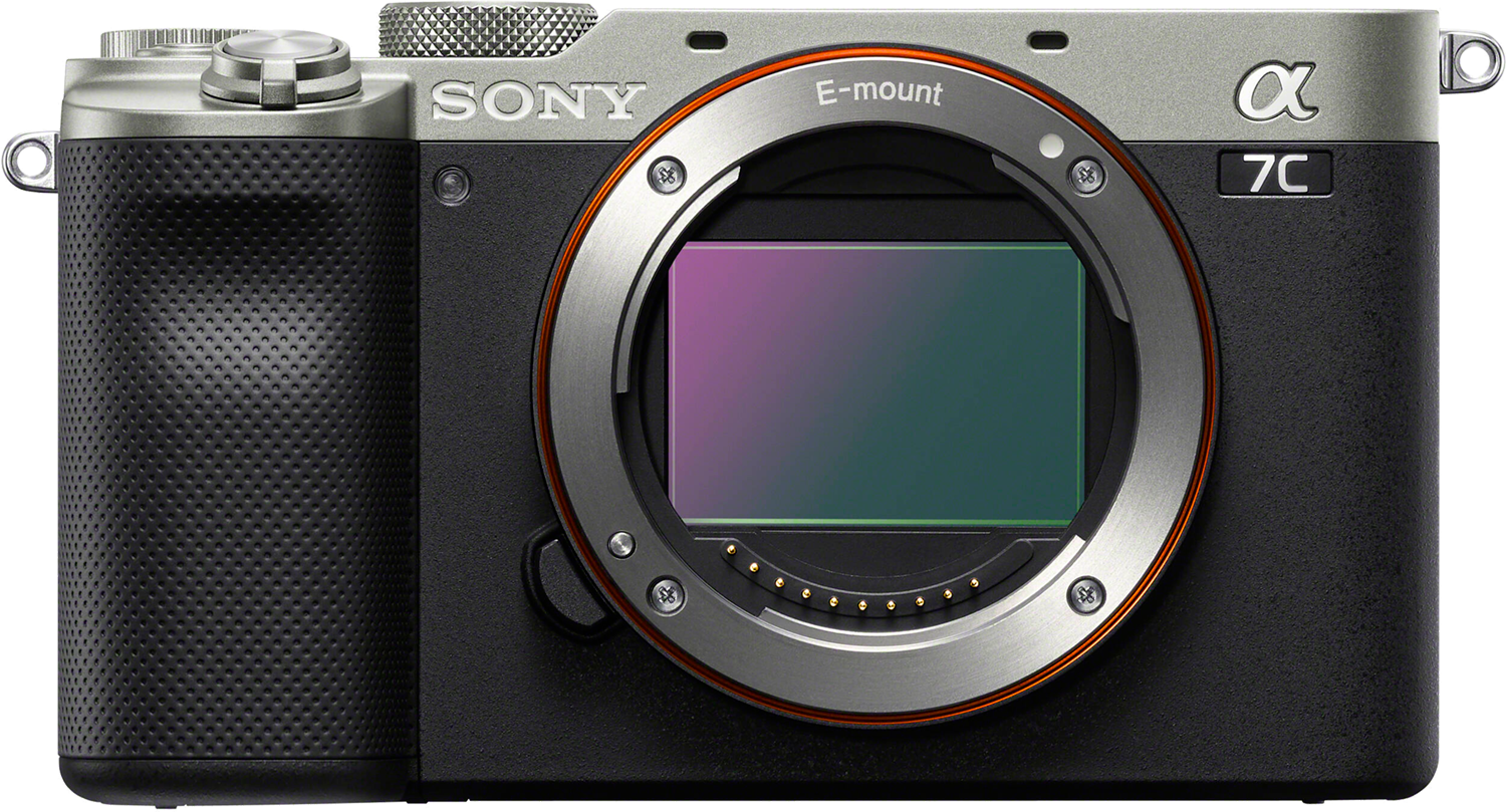 SONY Appareil photo hybride Alpha 7C Argenté Boîtier (ILCE7CS.CEC)