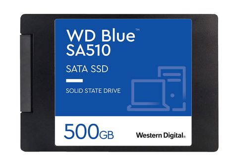 SA510 WDS500G3B0A SSD, 500 SSD SATA 6 Gbps, 2,5 intern 500 SSD 2.5 in Blau kaufen | SATURN
