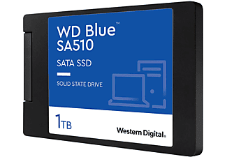 WD Blue SA510 WDS100T3B0A SSD, 1 TB SSD SATA 6 Gbps, 2,5 Zoll, intern